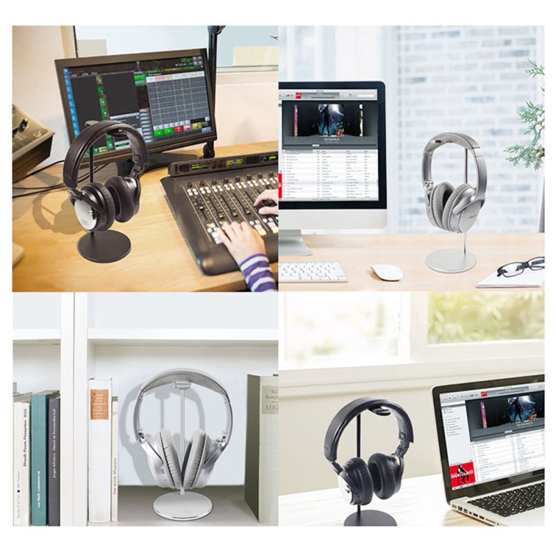 Aluminum Headphone Stand/Holder, Sturdy Gaming Headset Holder Desk Headset Hanger 13 Aluminum Headphone Stand/Holder, Sturdy Gaming Headset Holder Desk Headset Hanger 13