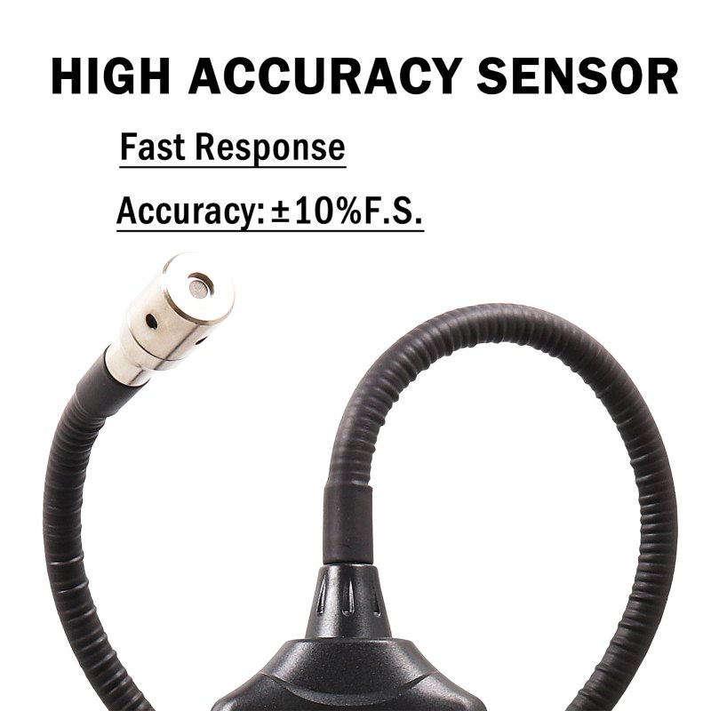 Gas Leak Detector Portable Combustible Gas Detector Handheld Gas Analyzer 4