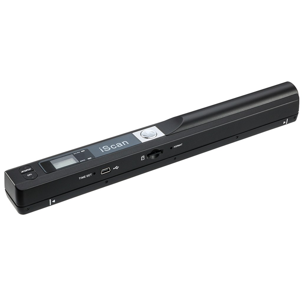 Portable Handheld Scanner, Wand Scanner for A4 Documents Pictures Pages Texts Receipts Books Up to 900DPI 1