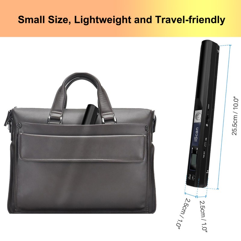 Portable Handheld Scanner, Wand Scanner for A4 Documents Pictures Pages Texts Receipts Books Up to 900DPI 8 Portable Handheld Scanner, Wand Scanner for A4 Documents Pictures Pages Texts Receipts Books Up to 900DPI 8