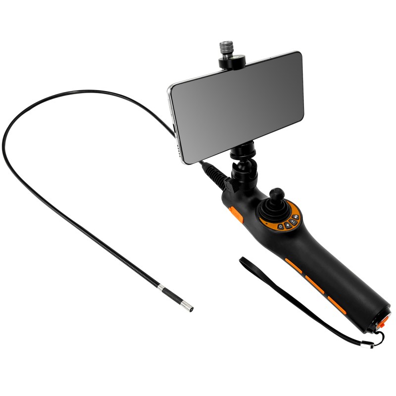 360° Articulating Borescope, Automotive Industrial Endoscope Inspection Camera combine with smart phones, Snake Cable (1m/3.28ft) 1