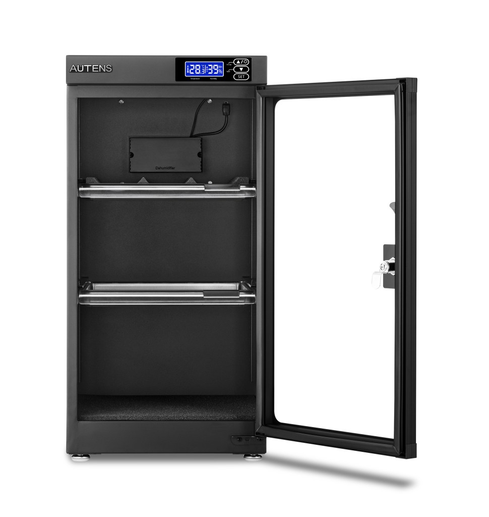 AUTENS 50L Dehumidifying Dry Cabinet Box, Digital Control Noiseless and Energy Saving, 3 Layers 26