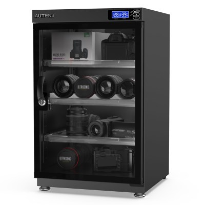 AUTENS 80L Dehumidifying Dry Cabinet Box, Digital Control Noiseless and Energy Saving, 4 Layers