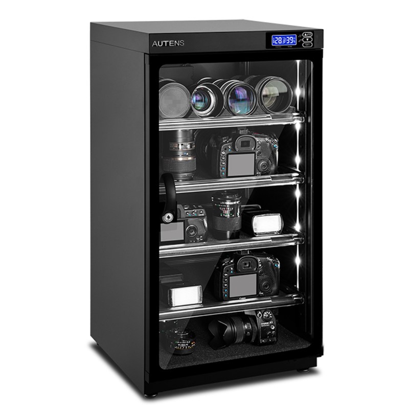 AUTENS 100L Dehumidifying Dry Cabinet Box, Digital Control Noiseless and Energy Saving, 5 Layers 1