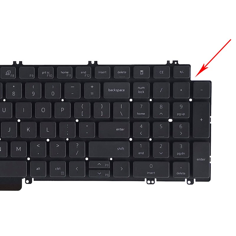 Replacement Keyboard for Dell Latitude 5520 5521 5530 5531 5540 / Precision 3560 3561 3570 3571 3580 3581 (2022-2023 Year Latest Laptop) No Frame 3 Replacement Keyboard for Dell Latitude 5520 5521 5530 5531 5540 / Precision 3560 3561 3570 3571 3580 3581 (2022-2023 Year Latest Laptop) No Frame 3