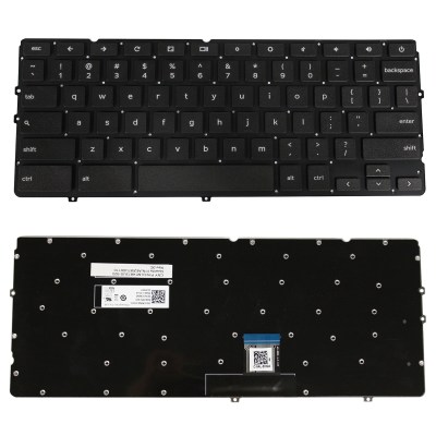Replacement Keyboard for Dell Chromebook 3120 Laptop No Frame (Power Button)